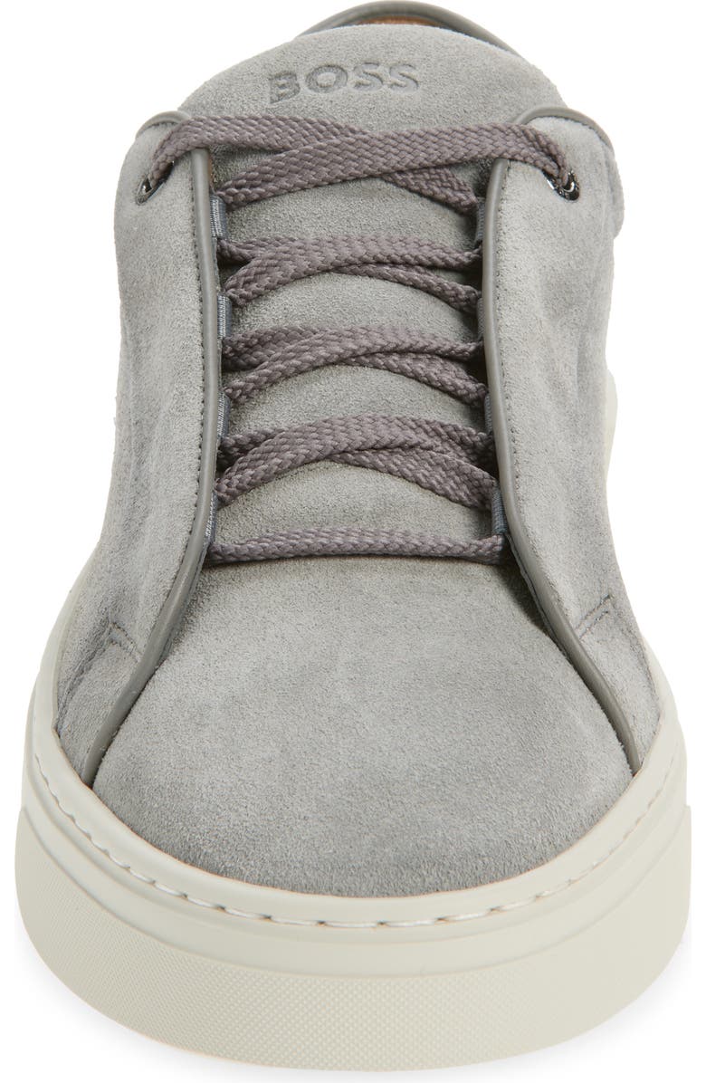 BOSS Gary Tennis Sneaker, Alternate, color, Medium Grey