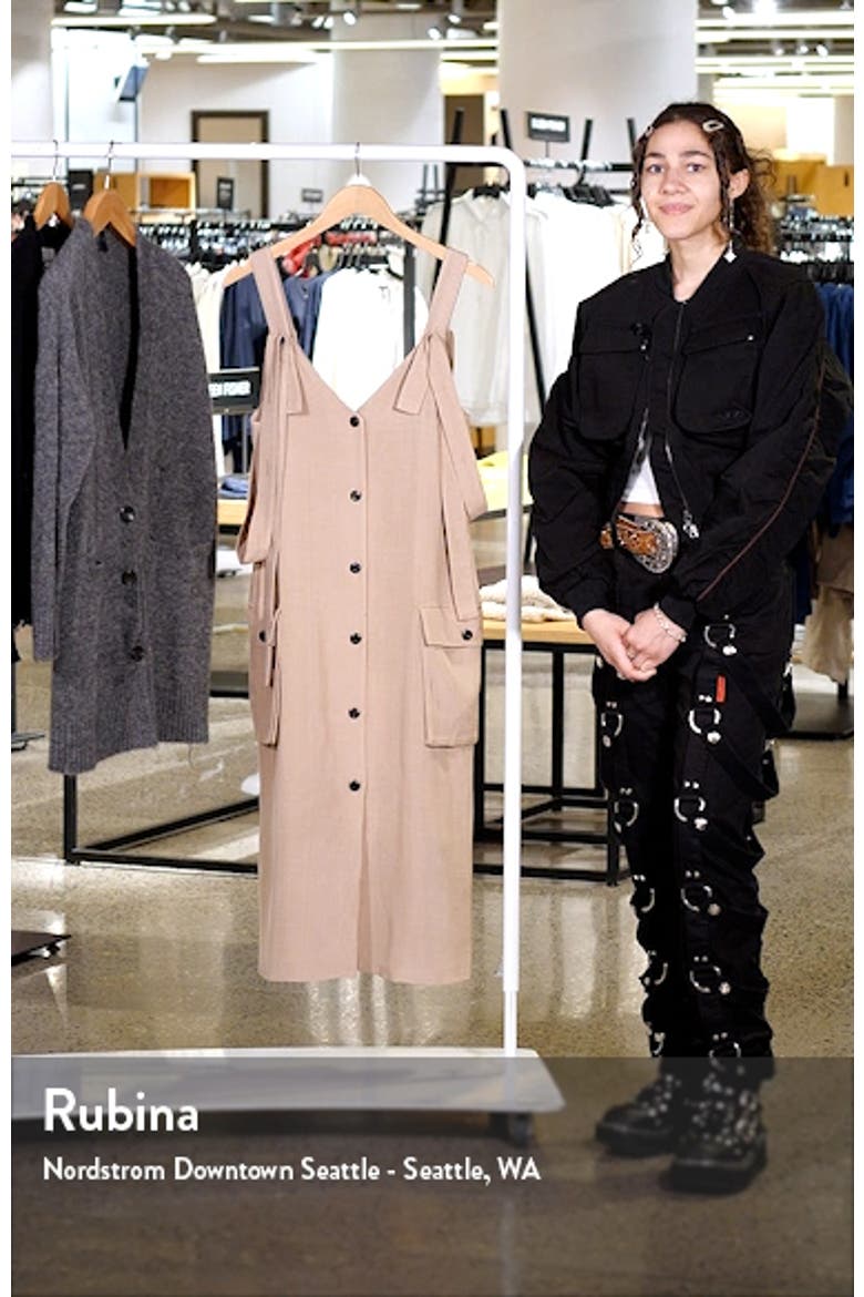 Adriano Button-Up Midi Dress video