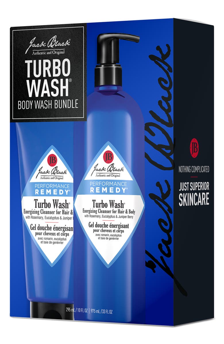 Jack Black Turbo Wash Body Wash Bundle Set $76 Value, Alternate, color,