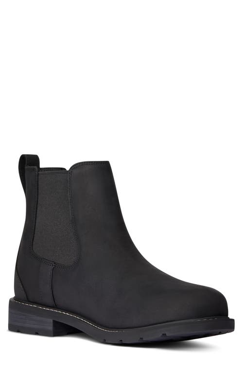 Ariat Wexford Waterproof Chelsea Boot in Black 