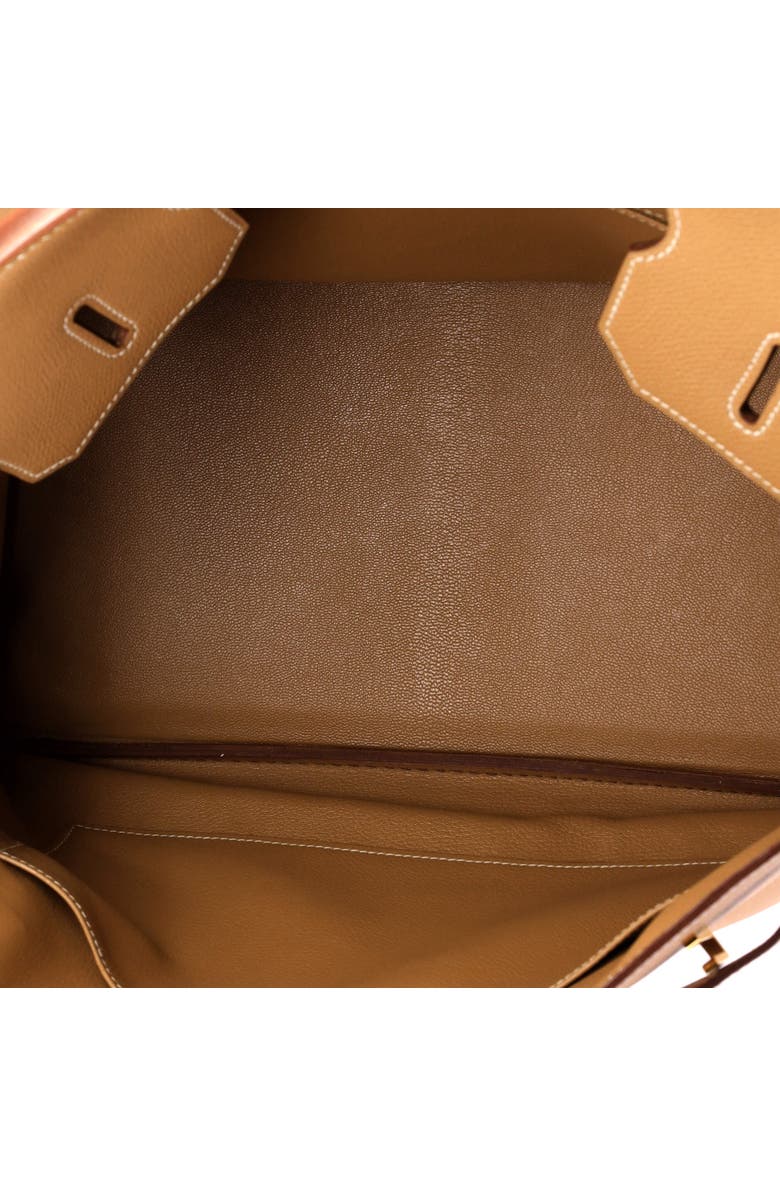 Pre-Owned Hermes Birkin Handbag Brown Courchevel with Gold Hardware 35, Alternate, color, Natural