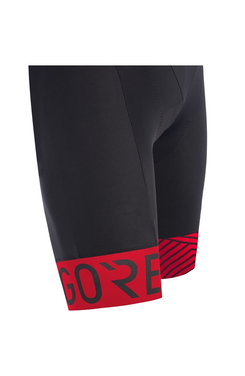 GOREWEAR C5 Optiline Bib Short+ - Men's, Alternate, color, Black/Red