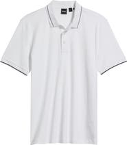BOSS Parlay Tipped Cotton Polo