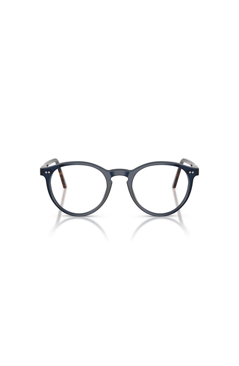 Polo Ralph Lauren 48mm Phantos optical glasses, Alternate, color, Blue