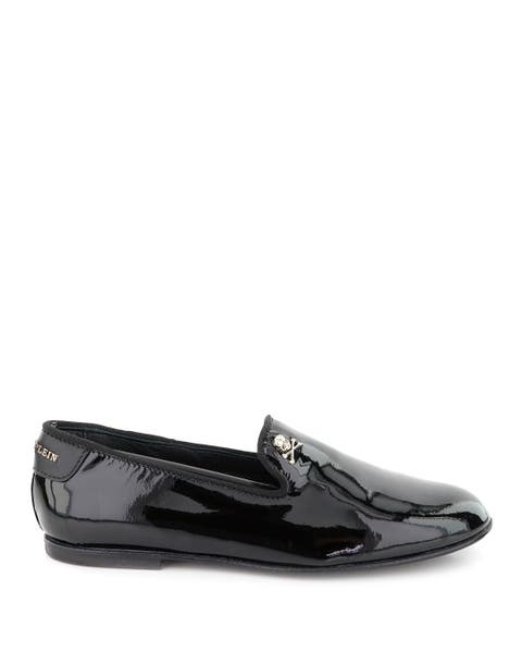 Loafers Patent Skull Boy