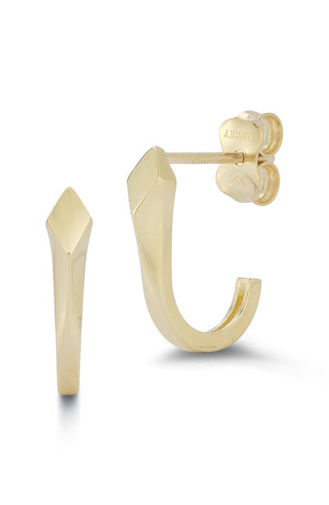 Mini Half Hoop Earrings