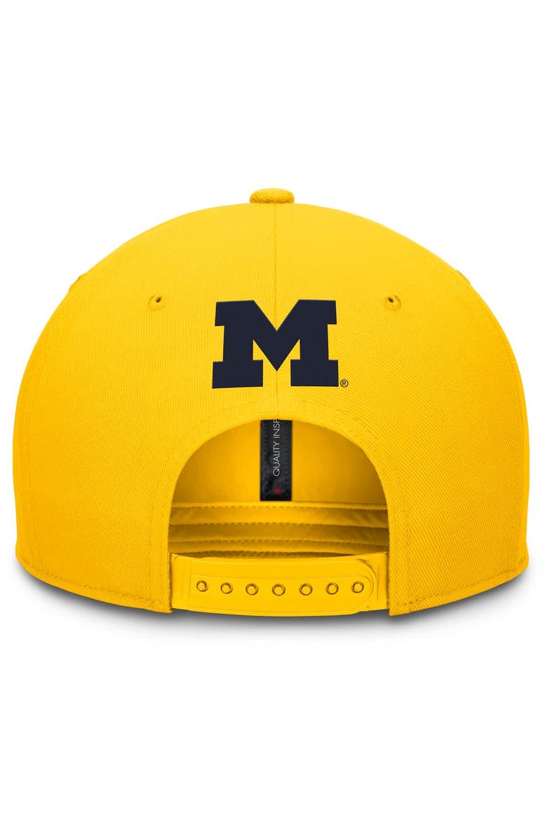 Jordan Brand Men's Jordan Brand Maize Michigan Wolverines Athletics Pro Adjustable Hat, Alternate, color, Maize