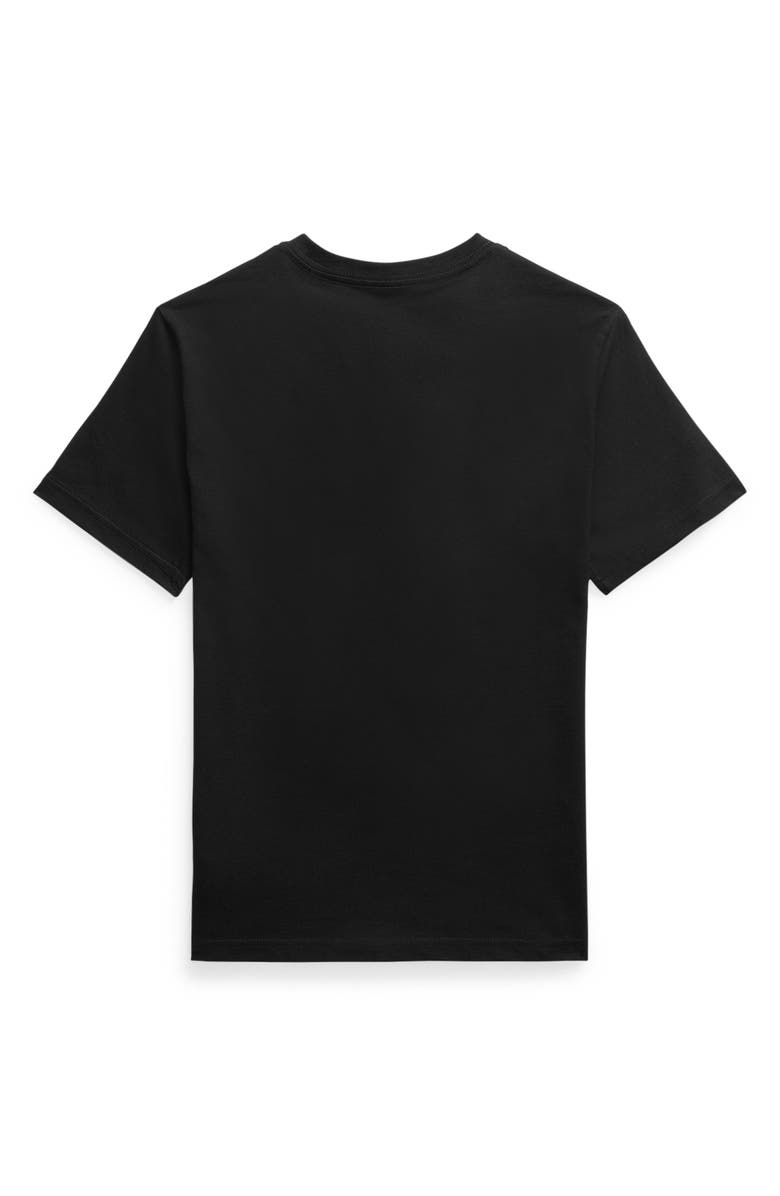 Polo Ralph Lauren Kids' Cotton Jersey T-Shirt, Alternate, color, Rl Black
