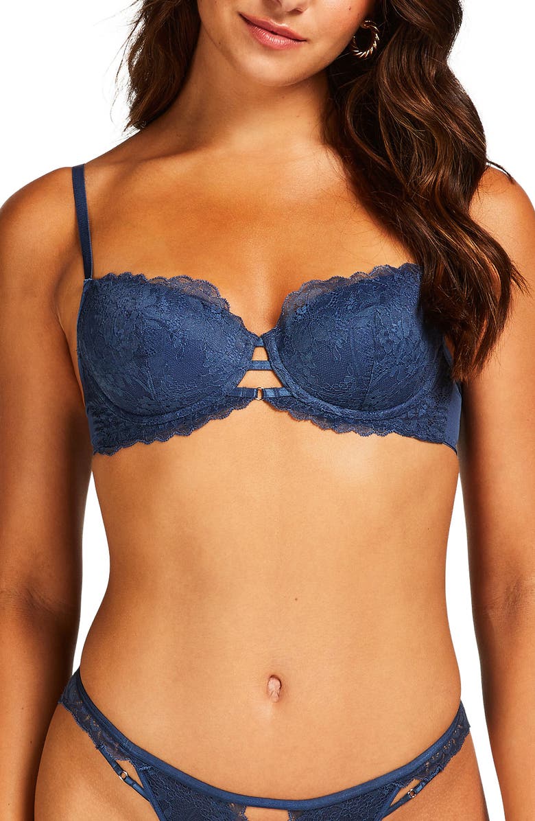 Hunkemöller Josefina Padded Lace Underwire Bra, Main, color, 