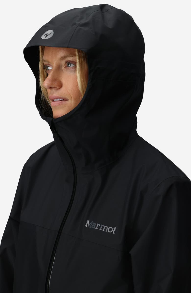 Marmot Minimalist Pertex<sup>®</sup> Waterproof Hooded Jacket, Alternate, color, Black