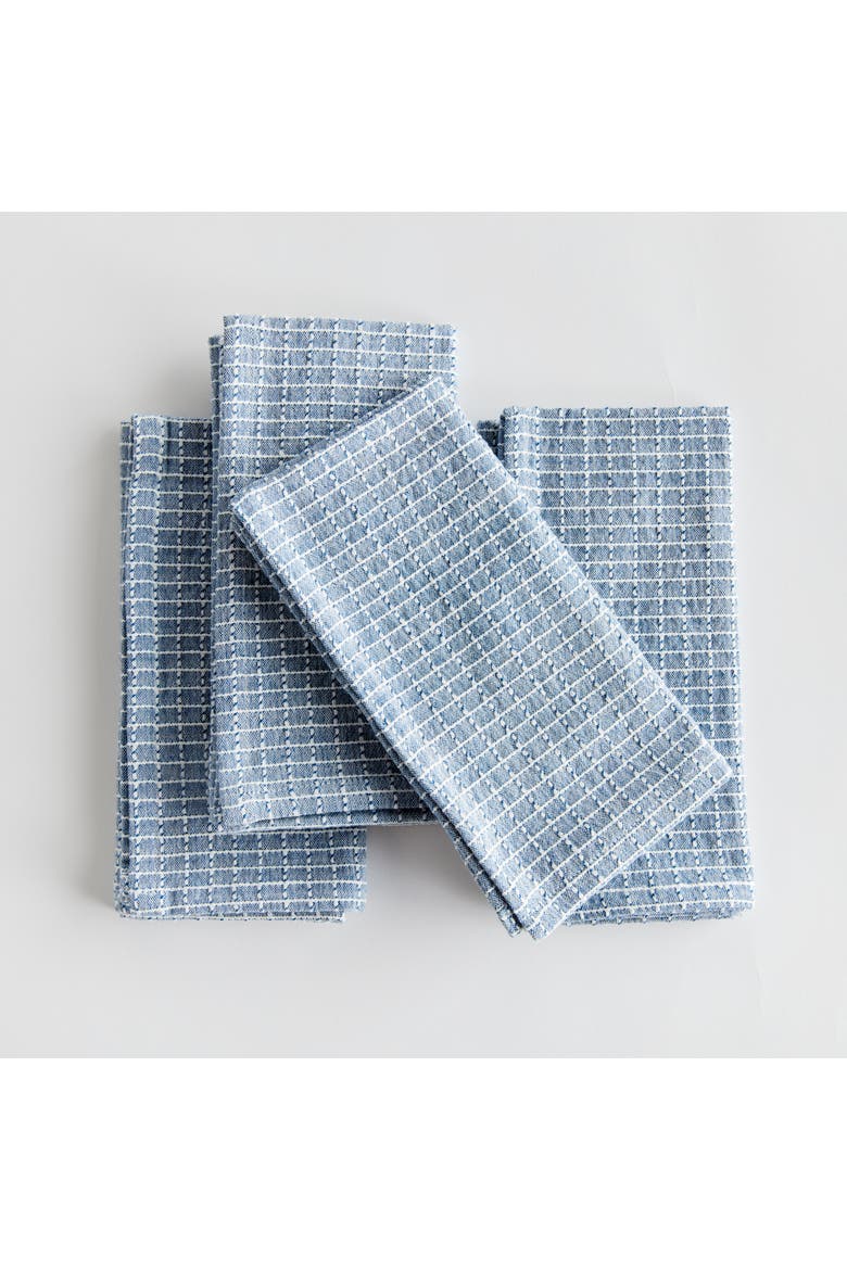 Blake Napkins Set of 4, Alternate, color, Blue