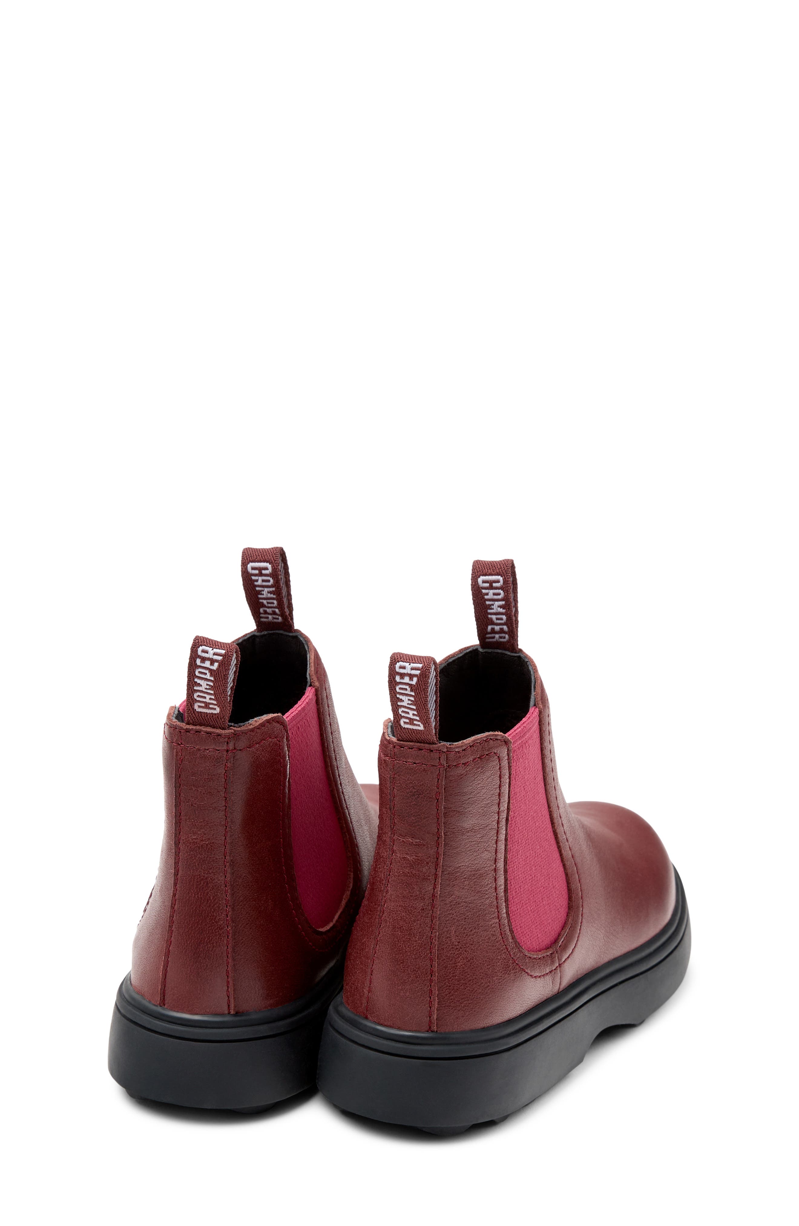 Kids' Norte Chelsea Boot, Alternate, color, BURGUNDY