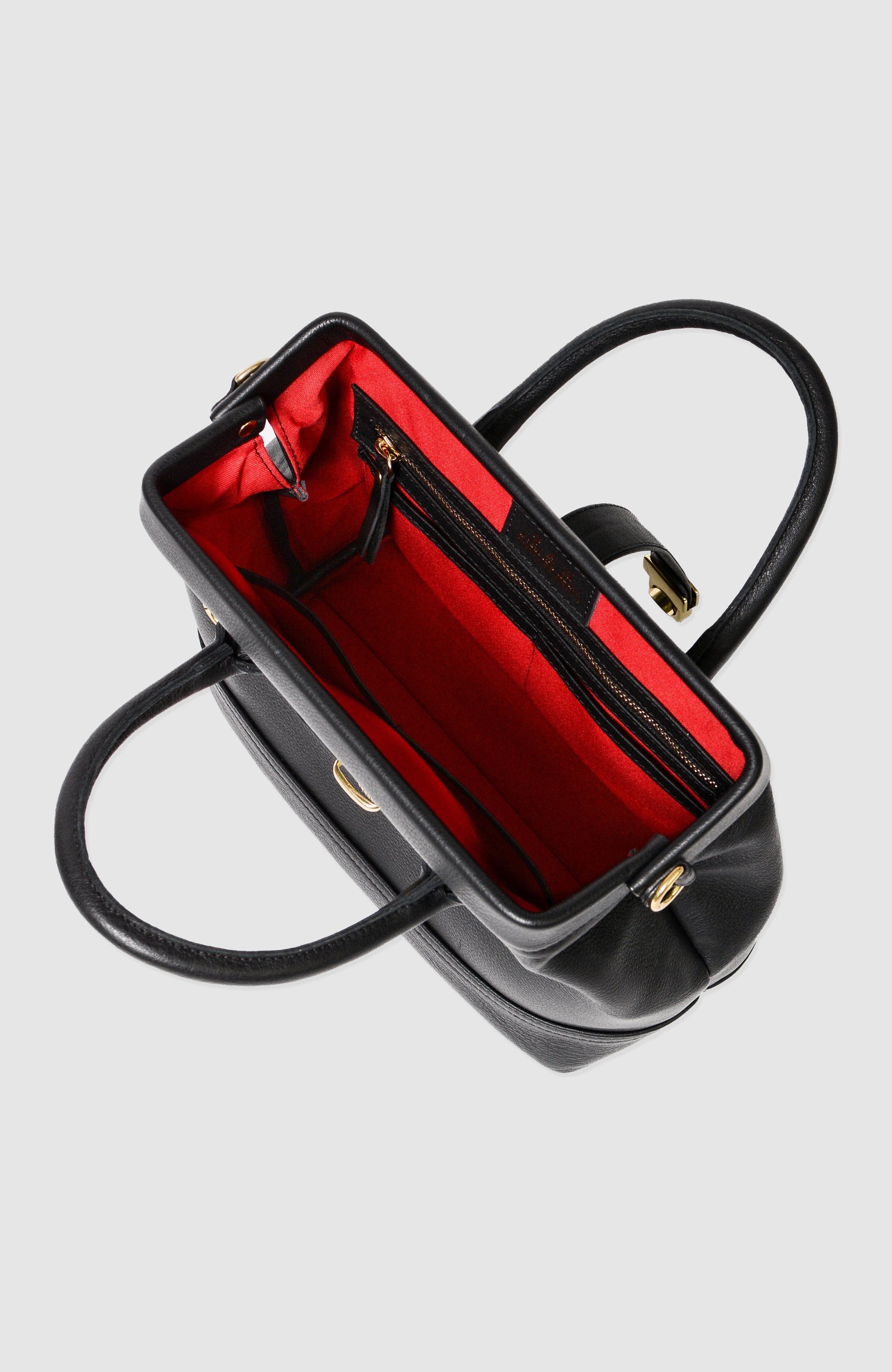 TAH Doctor Bag Petite, Alternate, color, Black