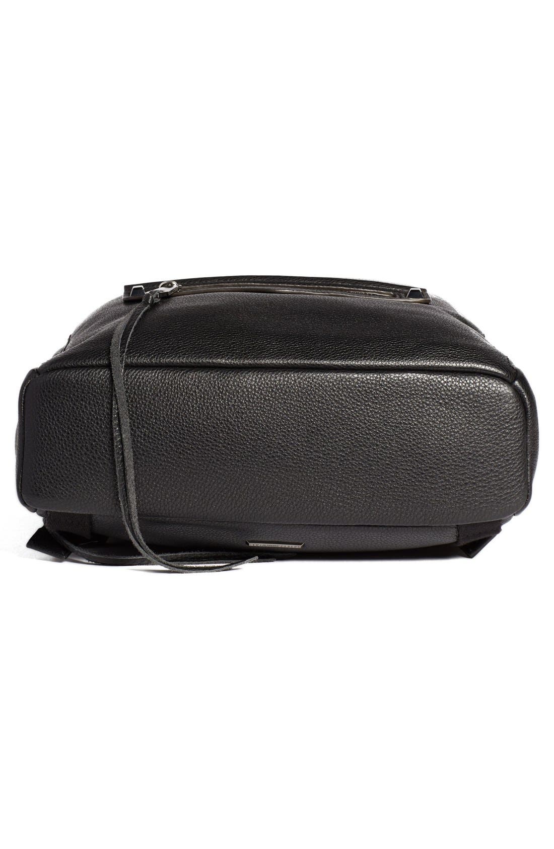 Rebecca Minkoff 'Always On Regan' Leather Backpack, Alternate, color, 