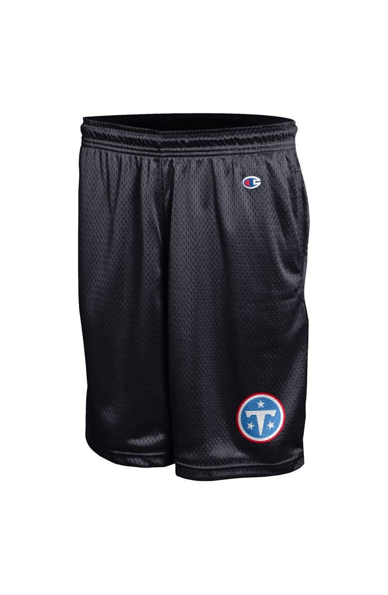 Champion Men's Champion Black Tennessee Titans Classic Mesh Shorts, Alternate, color, Black