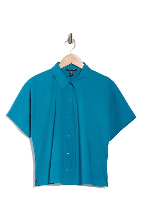 Classic Collared Organic Cotton Shirt
