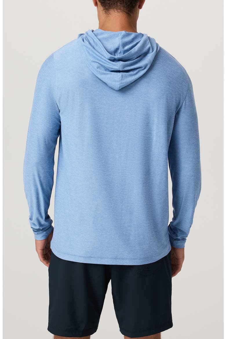 Strato Tech Hoodie, Alternate, color, ISLE BLUE HEATHER