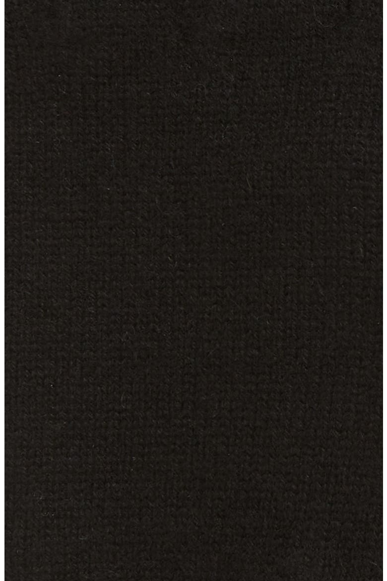Boiled Cashmere Gloves, Alternate, color, BLACK