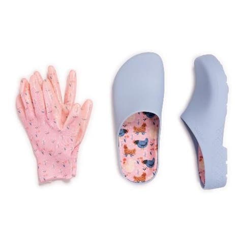 Garden Clog and Glove Set
