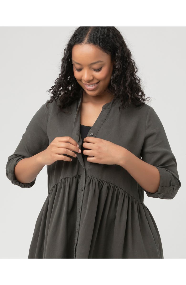 Ripe Maternity Demi Tencel Dress, Alternate, color, Olive