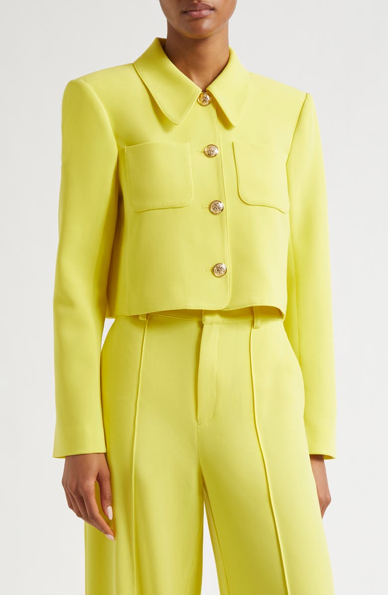 Cinq à Sept Amanda Crop Jacket, Main, color, 