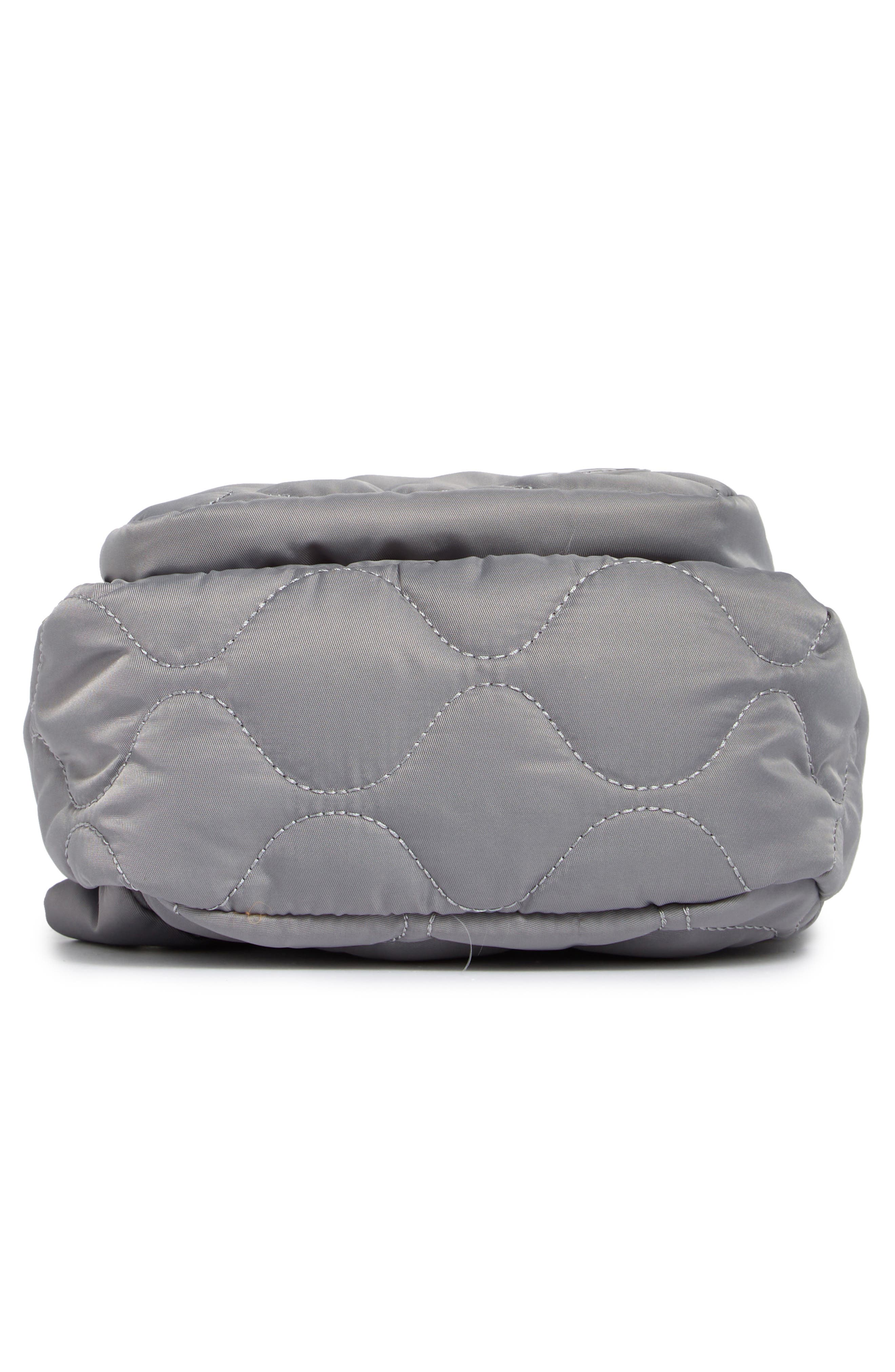 Pajar Quilted Sling Bag, Alternate, color, Grey