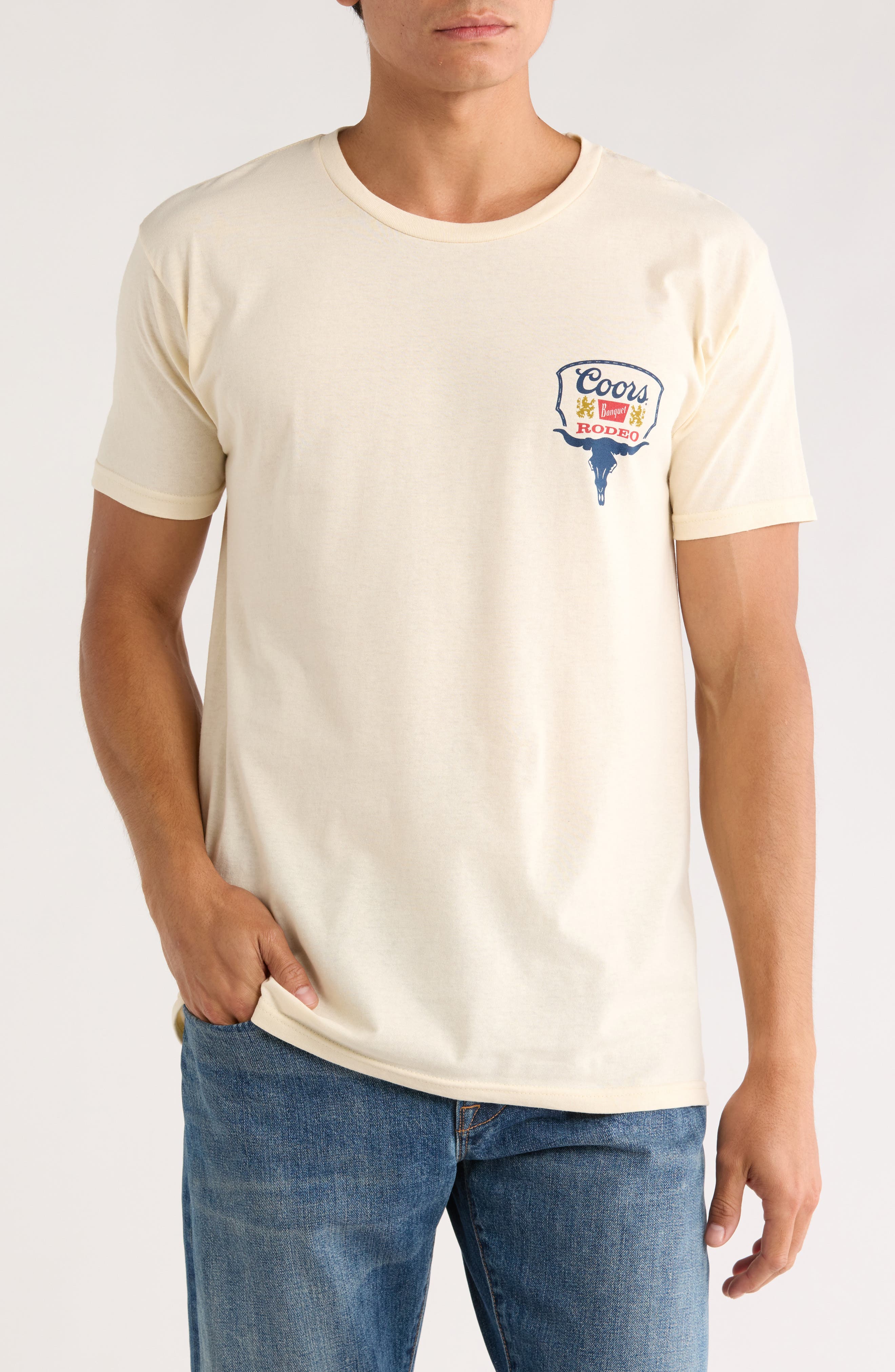 The Forecast Agency Coors Light Rodeo Cotton Graphic T-Shirt