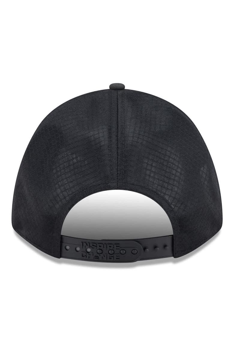Men's New Era Black Seattle Seahawks 2025 Inspire Change 9FORTY M-Crown Adjustable Hat, Alternate, color, Black