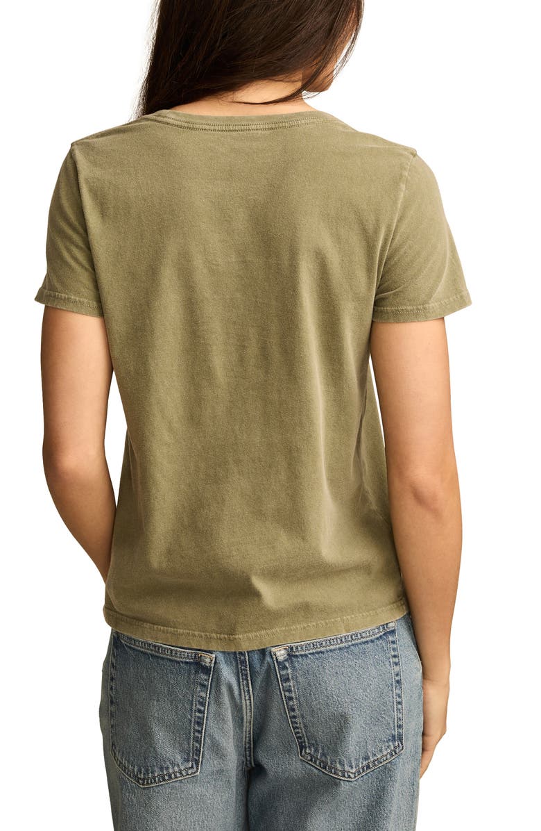 Lucky Brand No Drama Cotton Graphic T-Shirt, Alternate, color, 