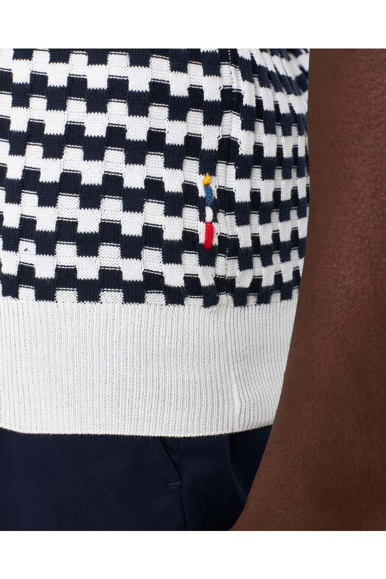 Canet Tailored-Fit Polo Shirt, Alternate, color, Cloud/Ink