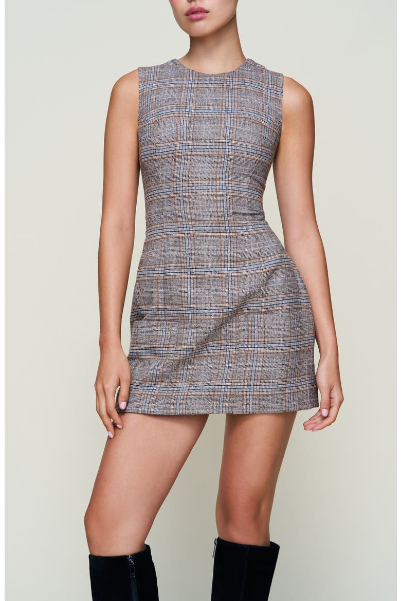 Rowan Tartan Dress, Alternate, color, Green Tartan