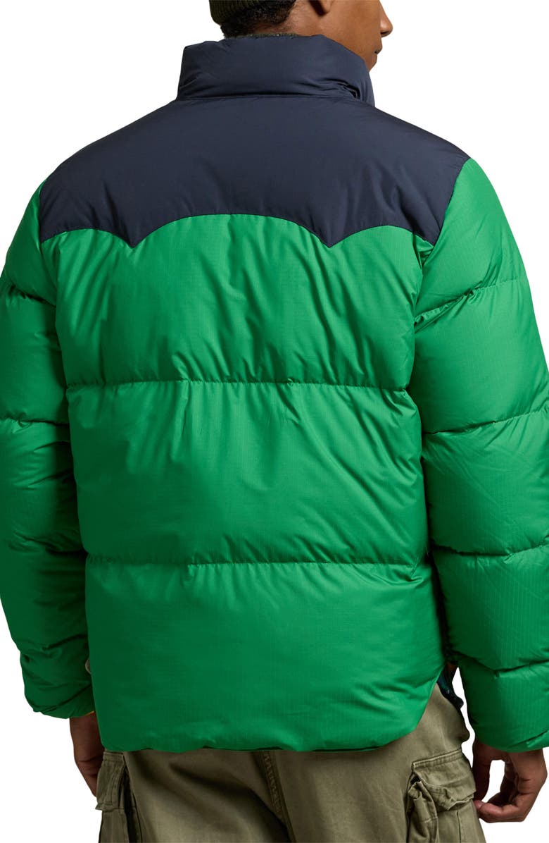 Polo Ralph Lauren Telluride Down & Feather 650 Fill Puffer Coat, Alternate, color, 