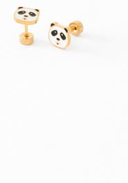 Pip Pop Panda Stud Earrings