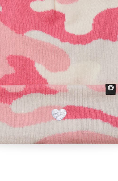 Dalix Lil Heart Beanie Cap In Pink