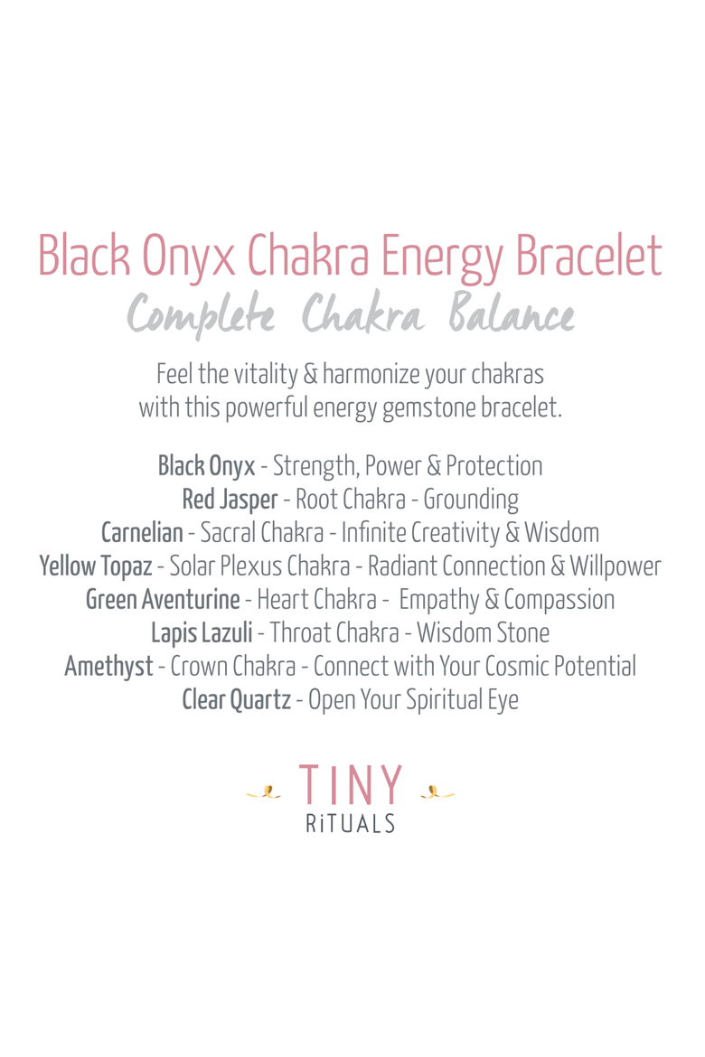 Seven Chakra Energy Bracelet, Alternate, color, Black / Multi