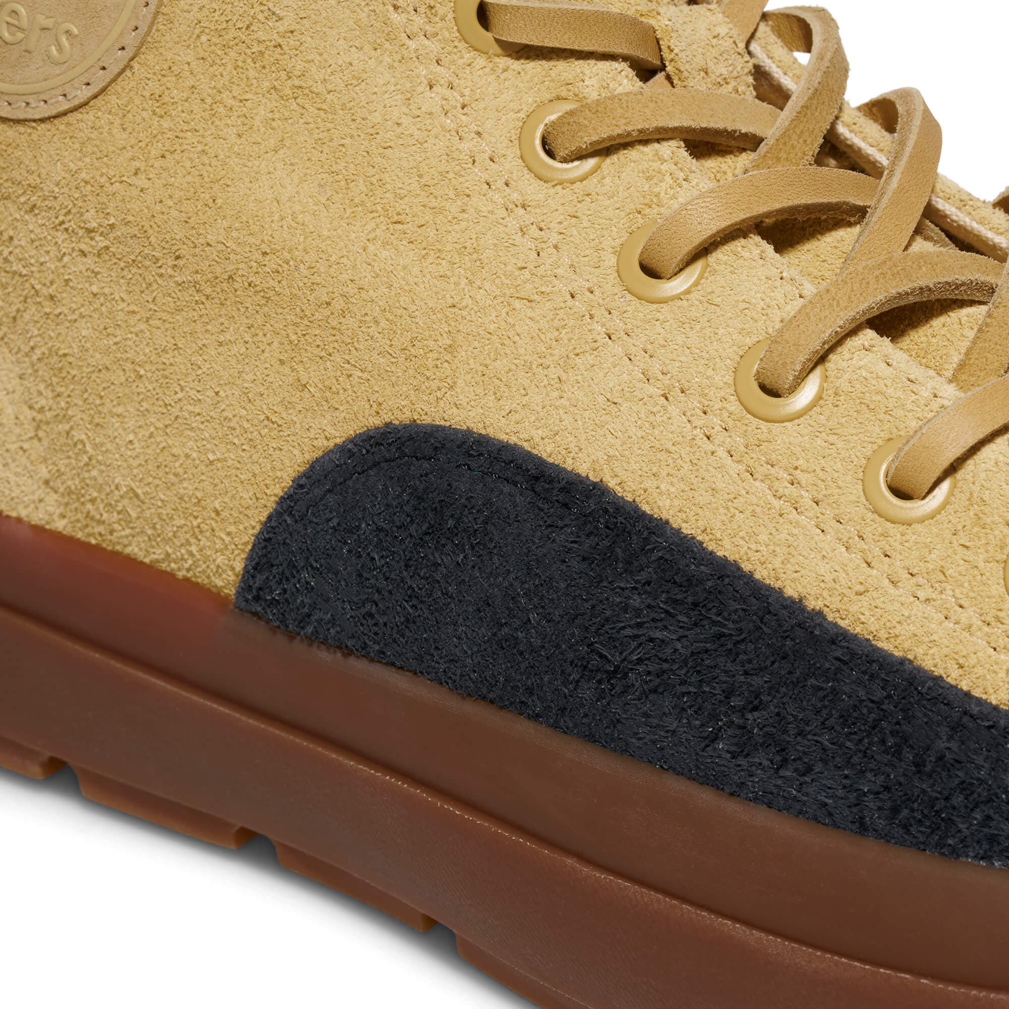 P.F. Flyers Grounder Field-Spec High Top Suede Sneaker, Alternate, color, Wheat-Gum