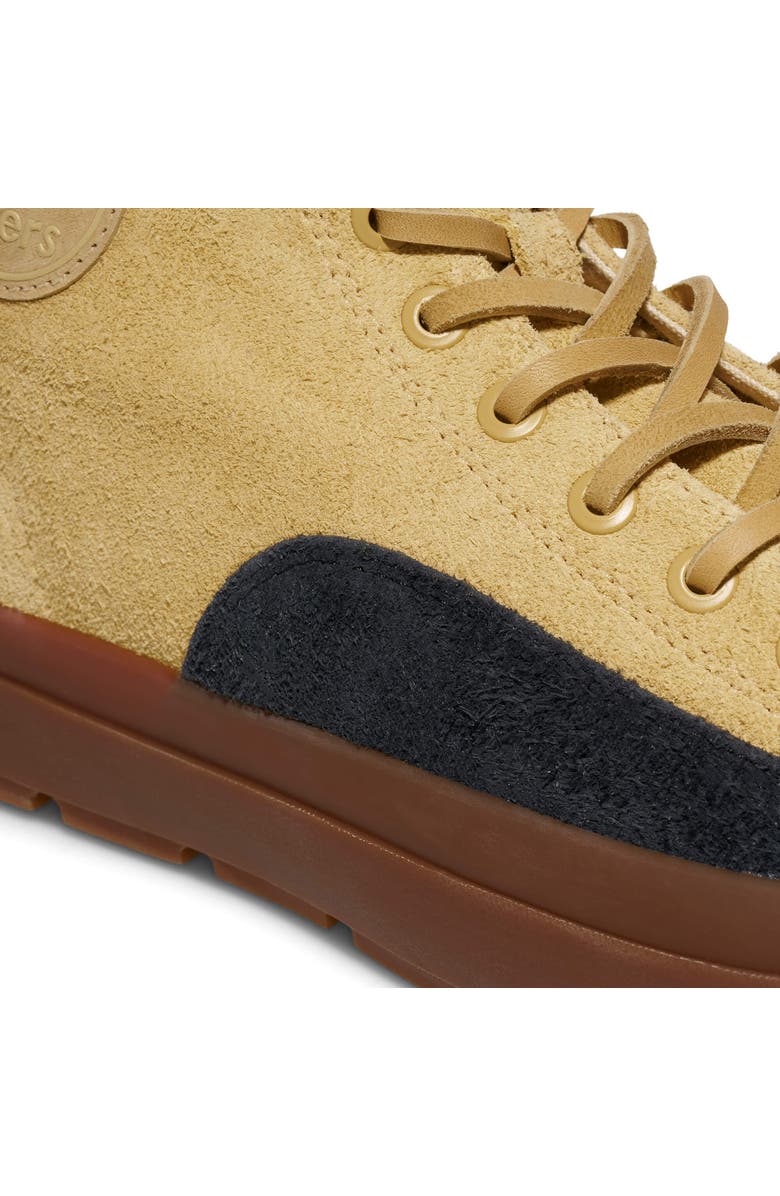 P.F. Flyers Grounder Field-Spec High Top Suede Sneaker, Alternate, color, Wheat-Gum