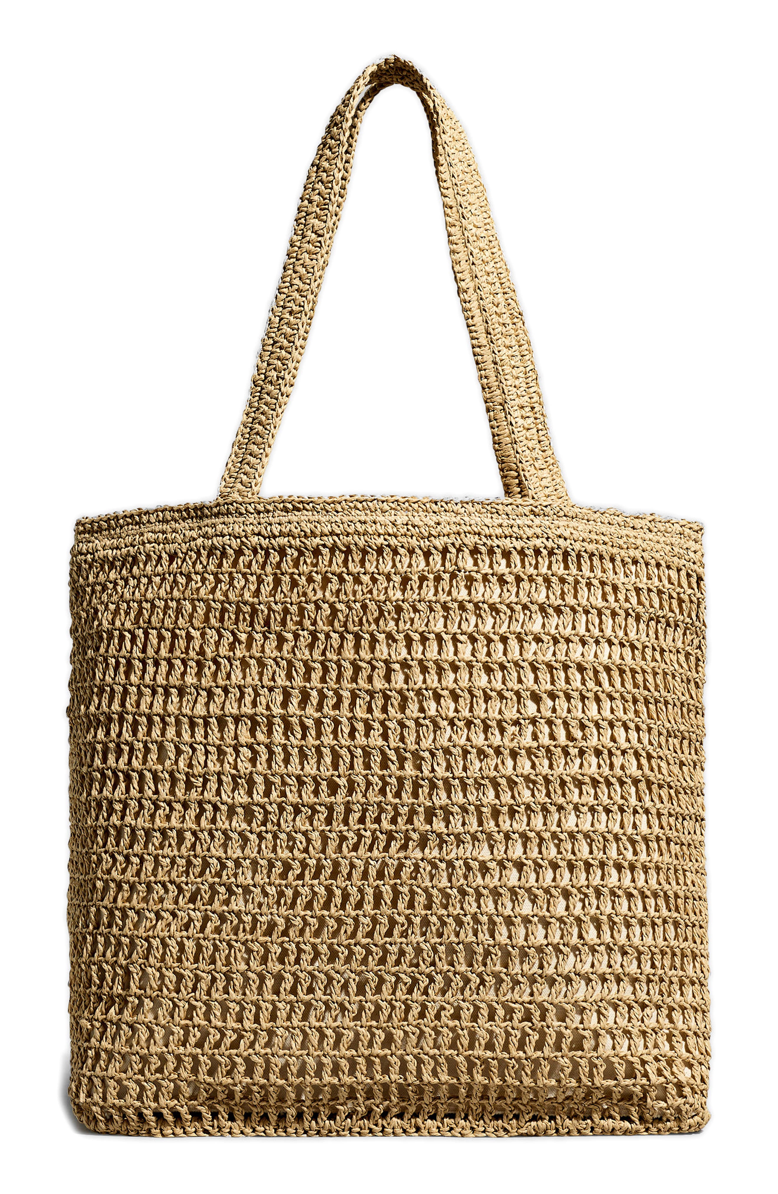 Madewell The Transport Tote: Straw Edition, Main, color, 