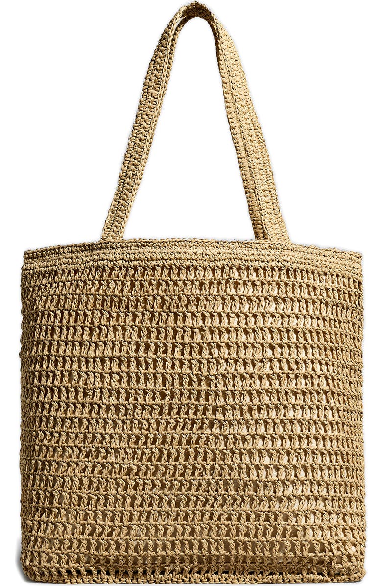 Madewell The Transport Tote: Straw Edition, Main, color,