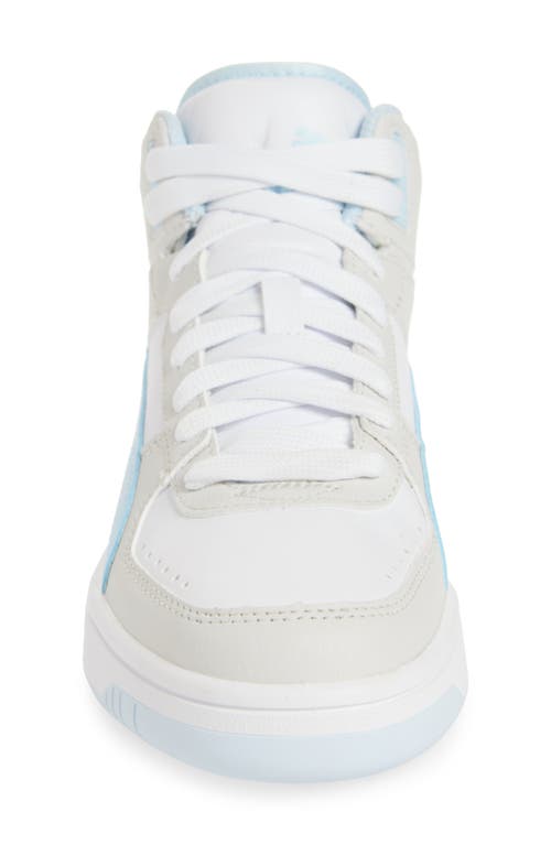 Puma Rebound Joy Sneaker In White-icy Blue-gray