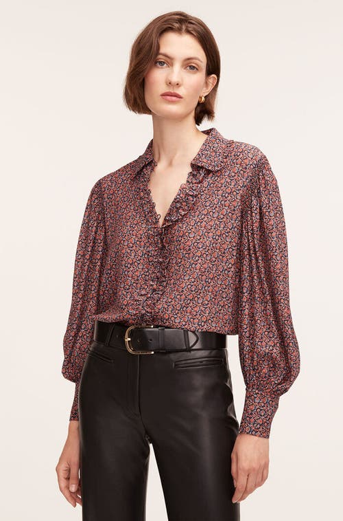 REBECCA TAYLOR REBECCA TAYLOR FLEUR SILK BLOUSE