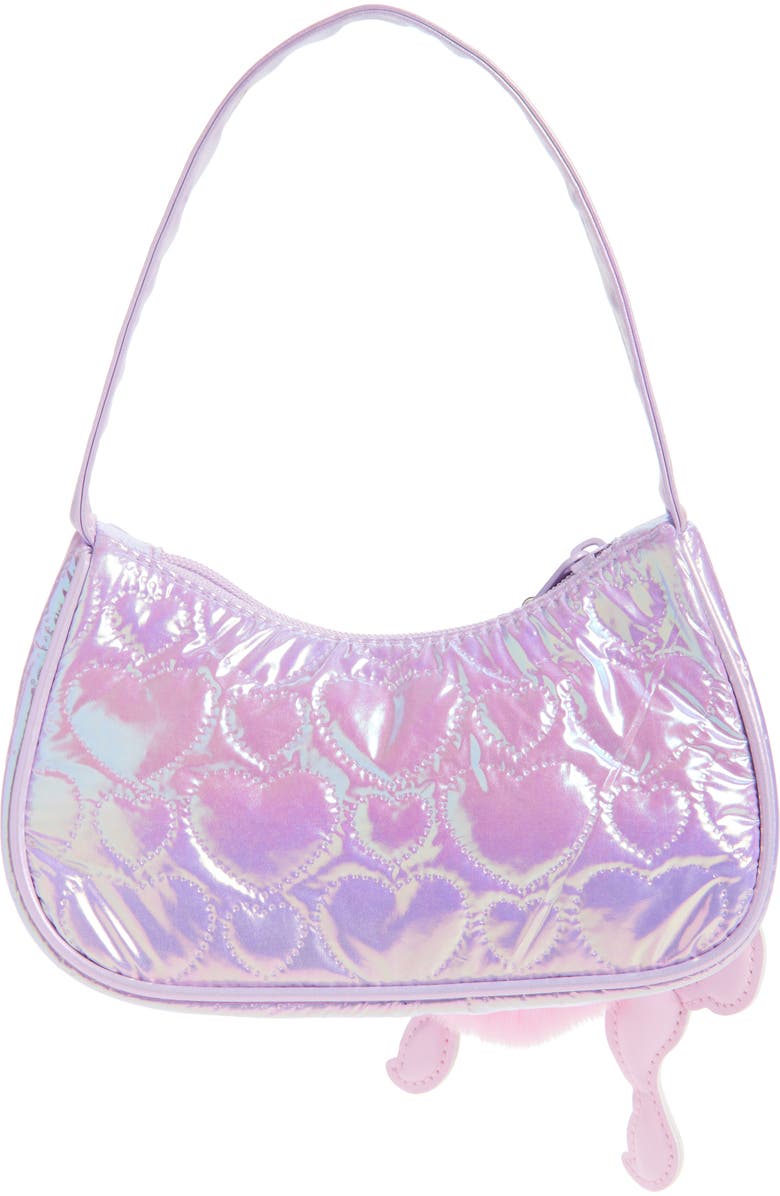 Ruby & Ry Kids' Heart Quilted Shoulder Bag, Alternate, color,