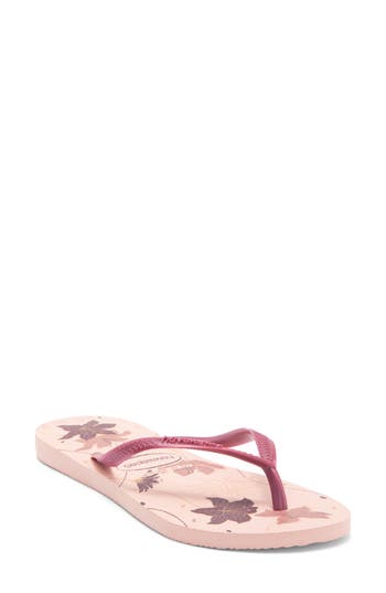 Havaianas Slim Flip Flop In Pink