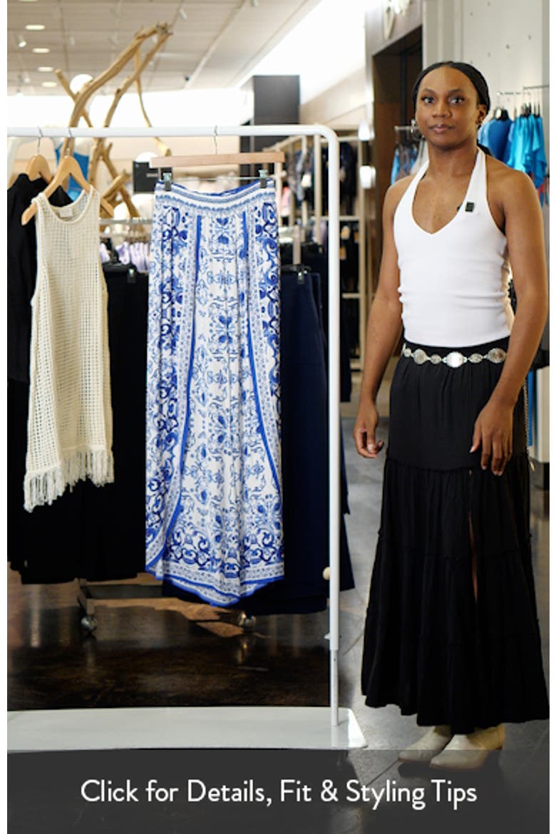 Larissa Smocked Wide Leg Split Pants video