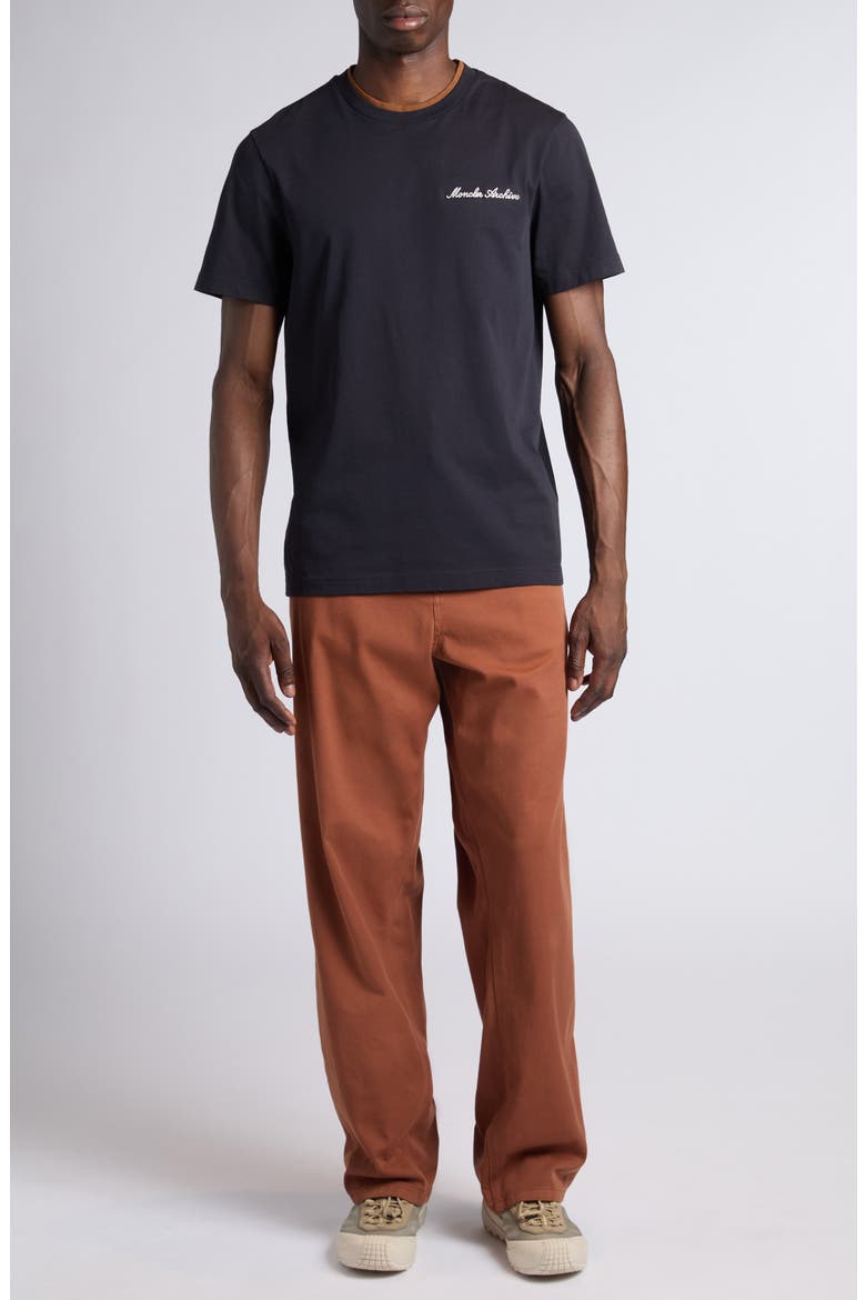 Cotton Stretch Twill Carpenter Pants, Alternate, color, BROWN GINGER