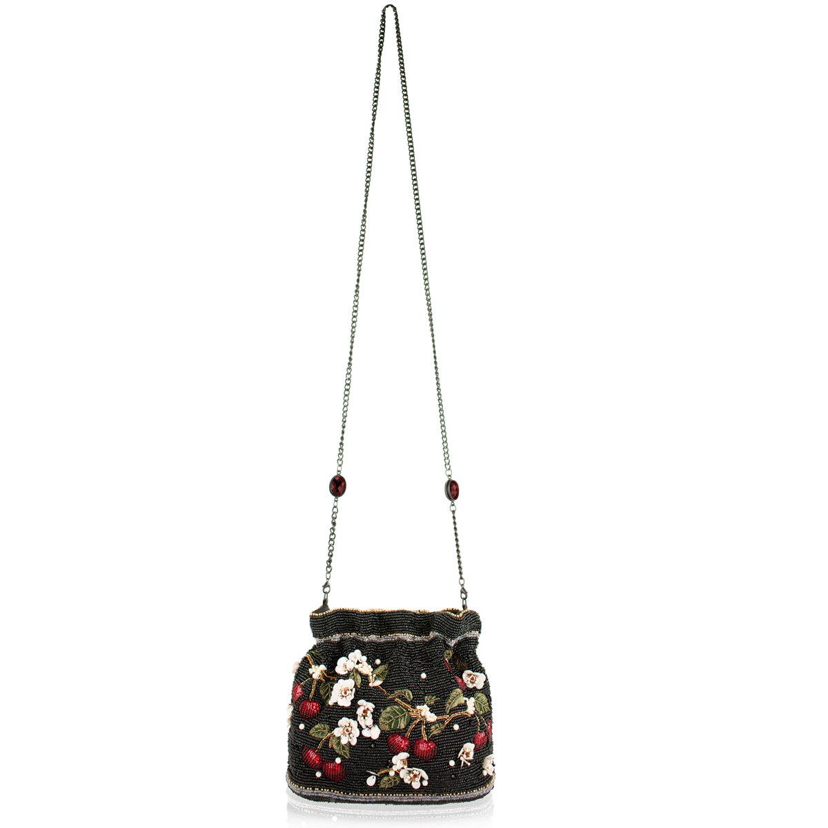 Mary Frances Accessories Sweet & Tart Crossbody Handbag, Alternate, color, Black