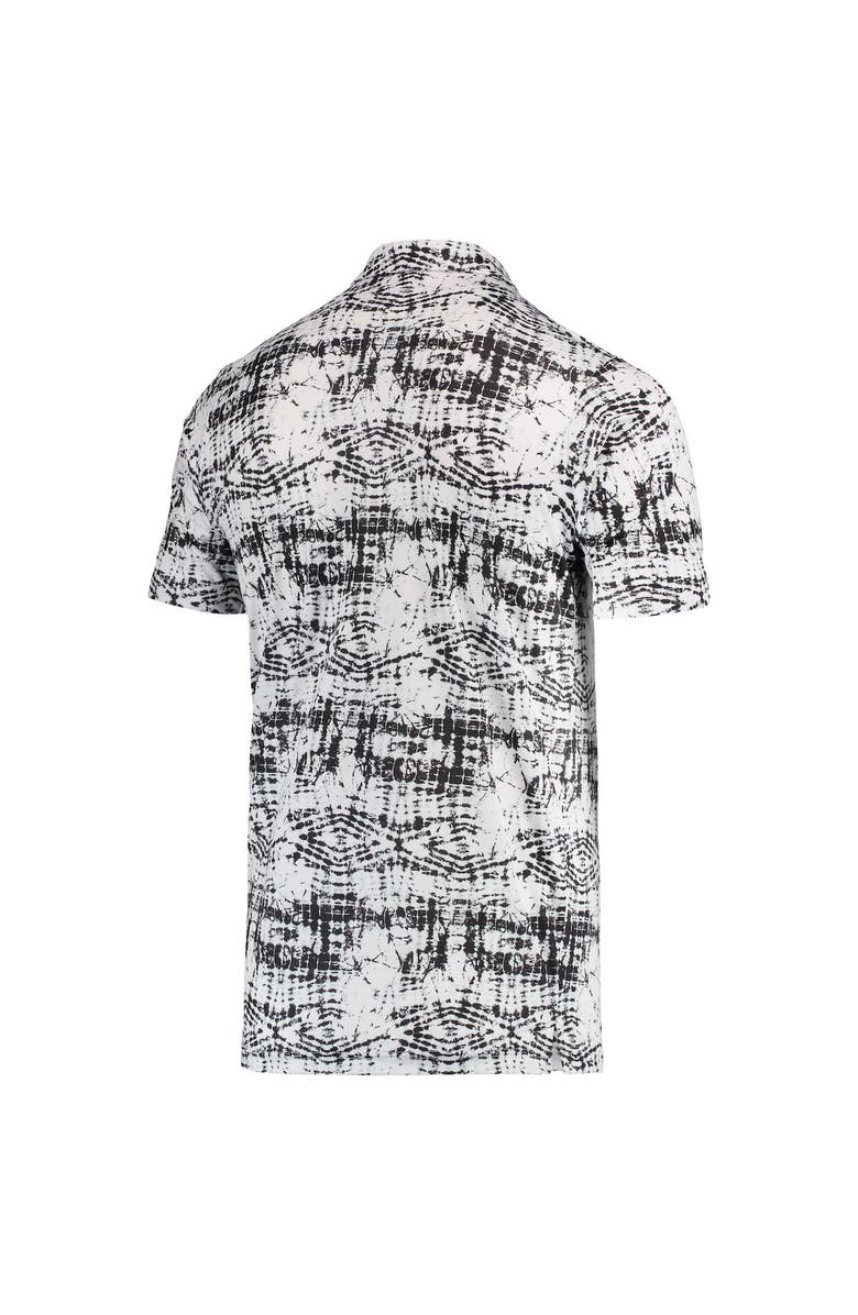 ANTIGUA Men's Antigua Black San Diego Padres Vivid Polo, Alternate, color, Black