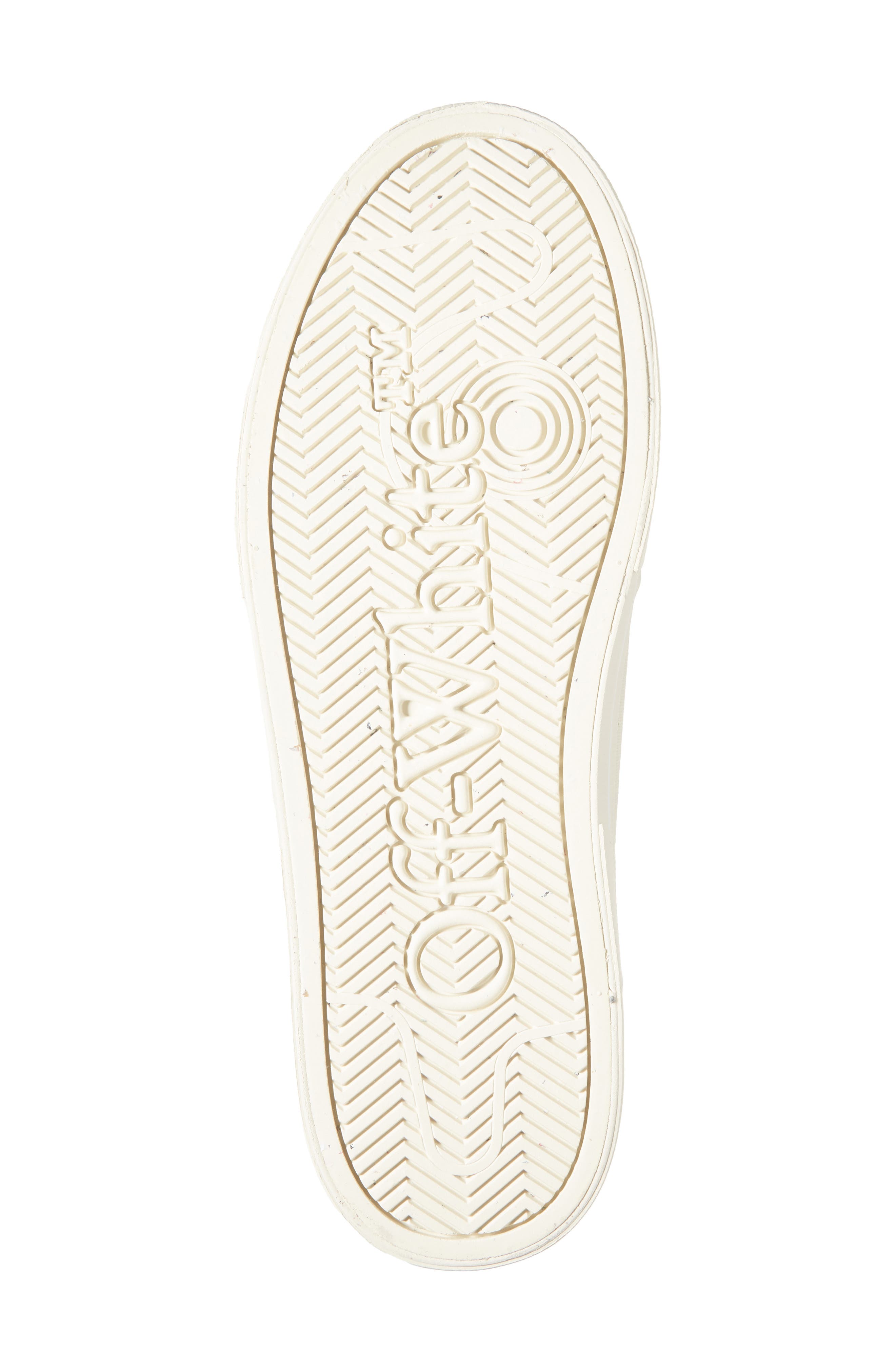 Off-White Low Vulcanized Sneaker, Alternate, color, Angora White