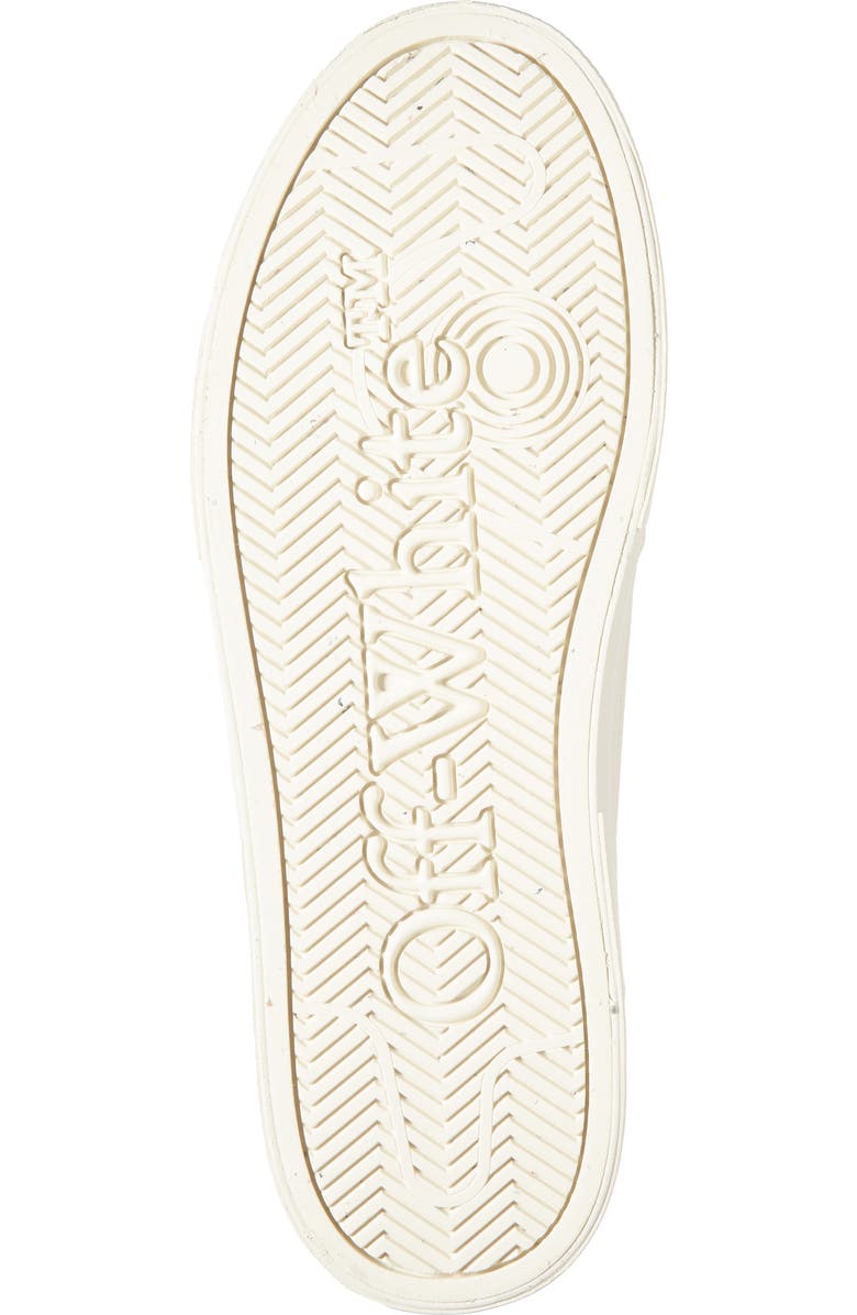 Off-White Low Vulcanized Sneaker, Alternate, color, Angora White