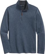 Brooks Brothers Herringbone Double Face Half Zip